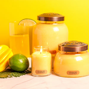 Sparkling Starfruit Scented Candle - 22 oz, Double Wick, Mama Jar