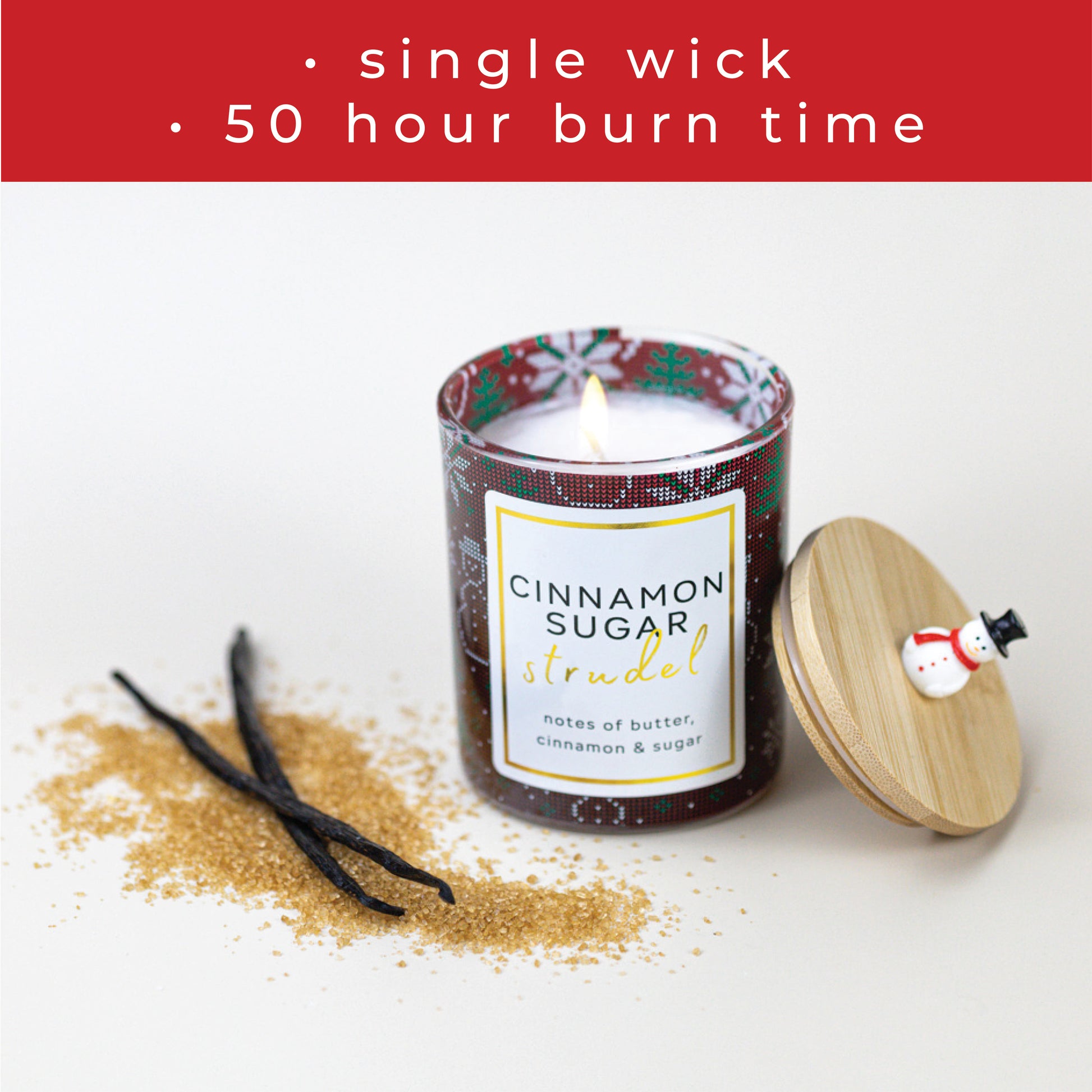 Cinnamon Sugar Strudel - Seasonal Candle
