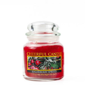 Sugarberry Spruce - 16 oz Cheerful Candle