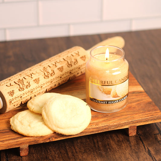 Gourmet Sugar Cookie - 6 oz Cheerful  Candle