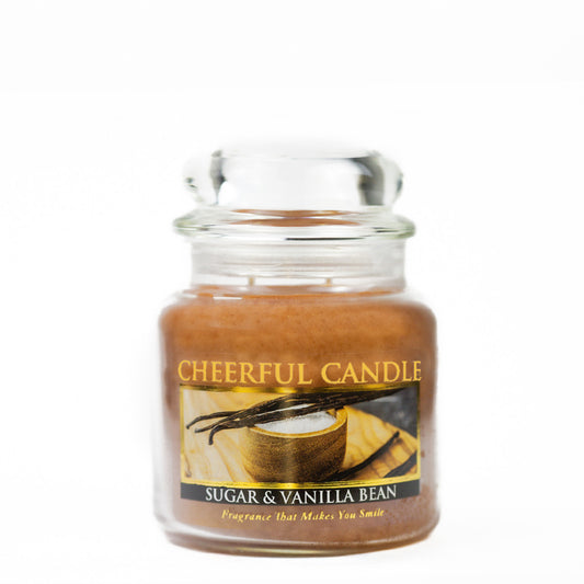 Sugar & Vanilla Bean - 16 oz Cheerful Candle