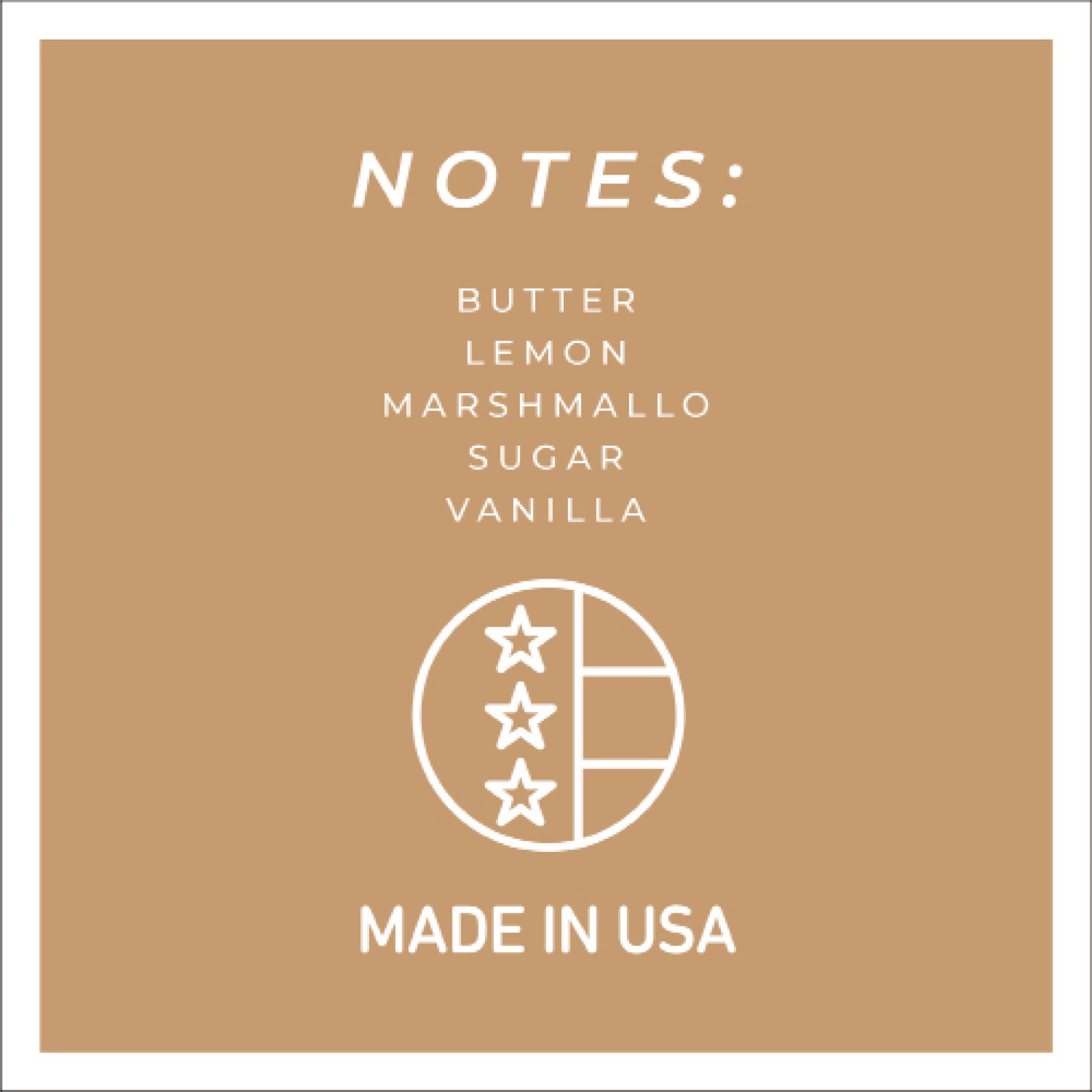 Sugar & Vanilla Bean - 16 oz Cheerful Candle