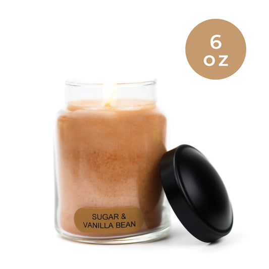 Sugar & Vanilla Bean - 6 oz Baby Candle