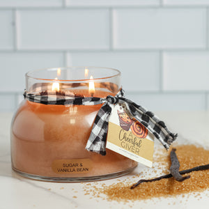 Sugar & Vanilla Bean - 22 oz Mama Candle