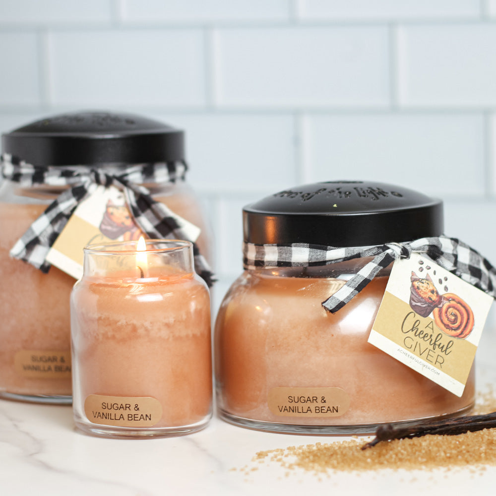 Sugar & Vanilla Bean - 22 oz Mama Candle