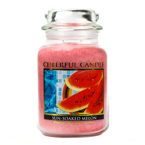 Sun-Soaked Melon - 24 oz Cheerful Candle