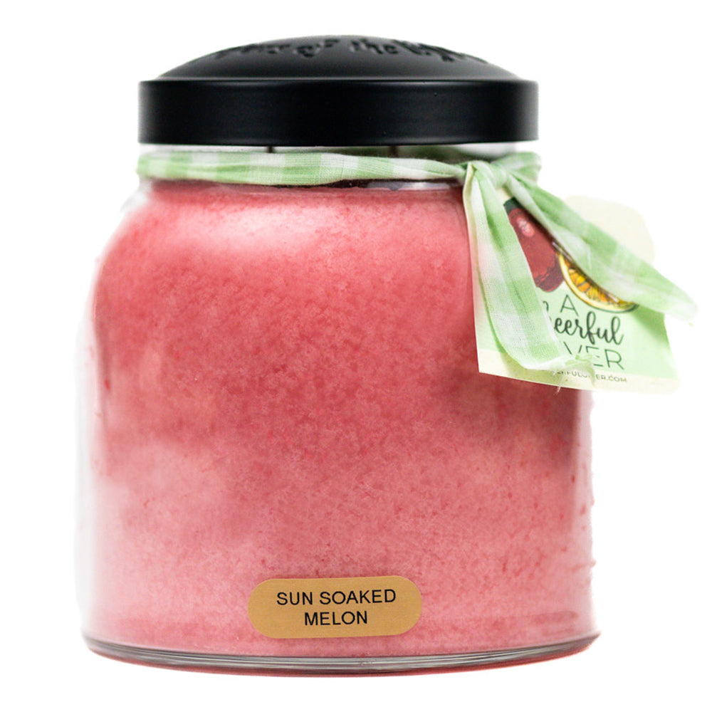 Sun-Soaked Melon - 34 oz Papa Candle
