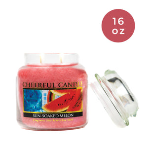 Sun-Soaked Melon - 16 oz Cheerful Candle