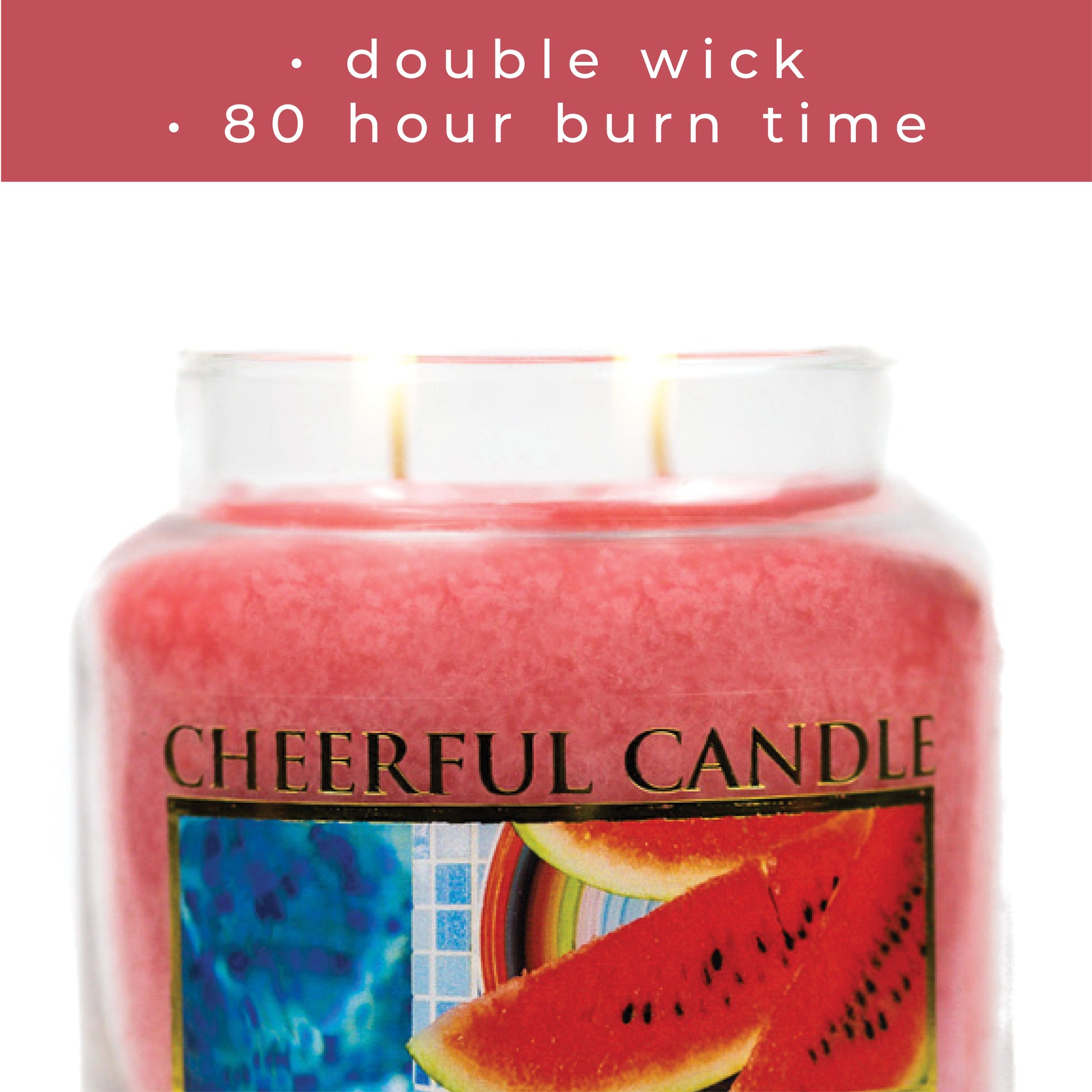Sun-Soaked Melon - 16 oz Cheerful Candle