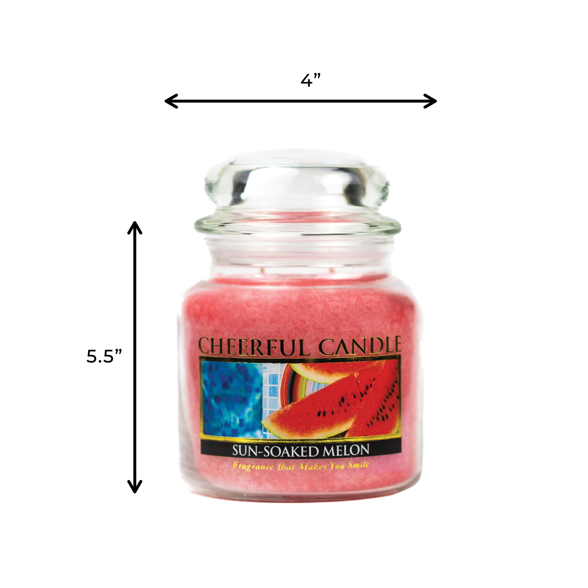 Sun-Soaked Melon - 16 oz Cheerful Candle