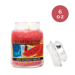 Sun-Soaked Melon - 6 oz Cheerful Candle