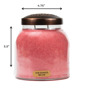 Sun-Soaked Melon - 34 oz Papa Candle