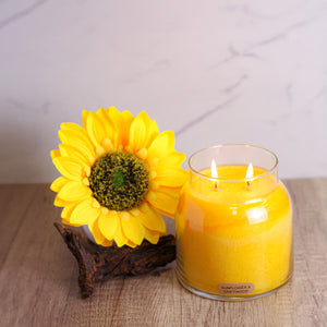 Sunflower & Driftwood - 34 oz Papa Candle