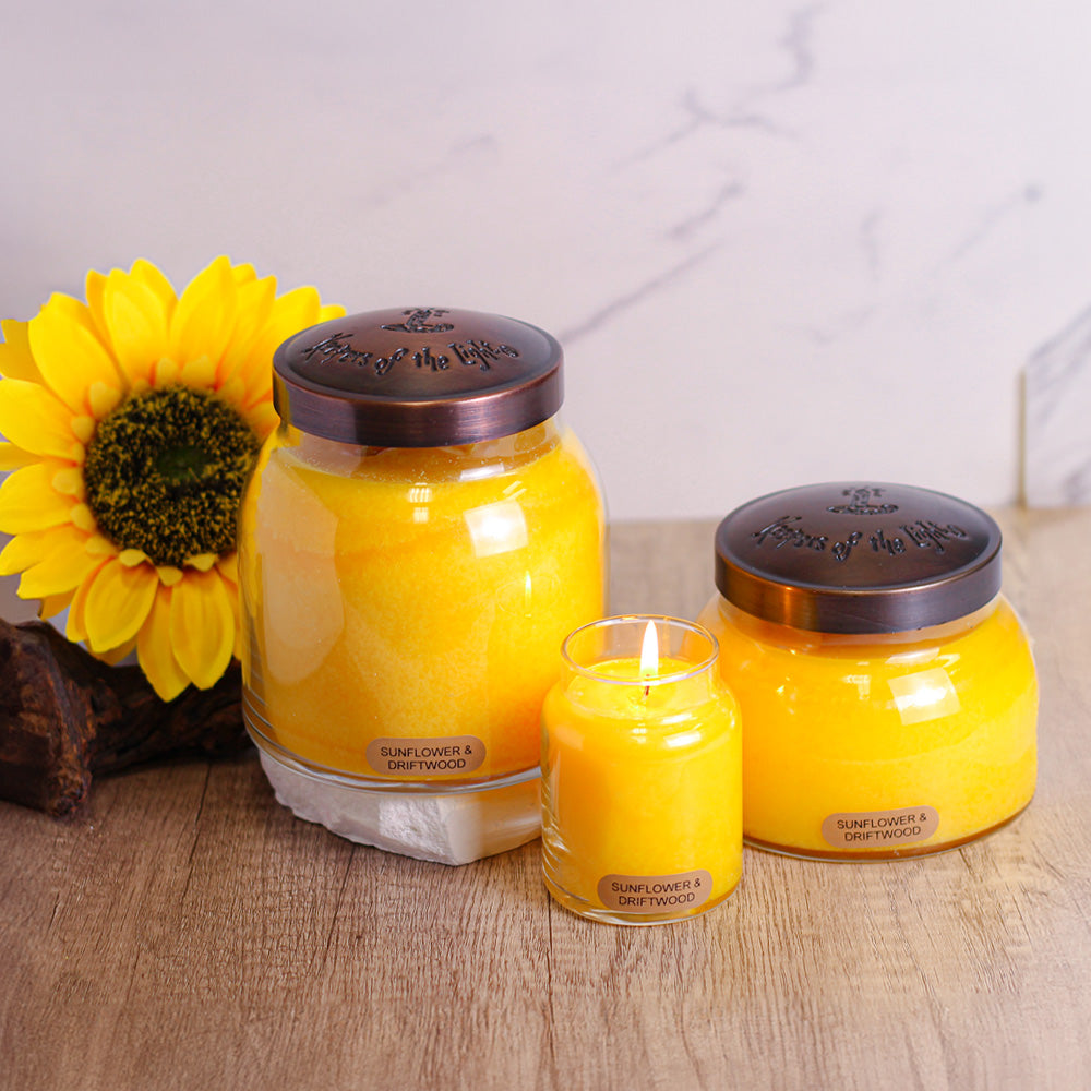 Sunflower & Driftwood - 22 oz Mama Candle