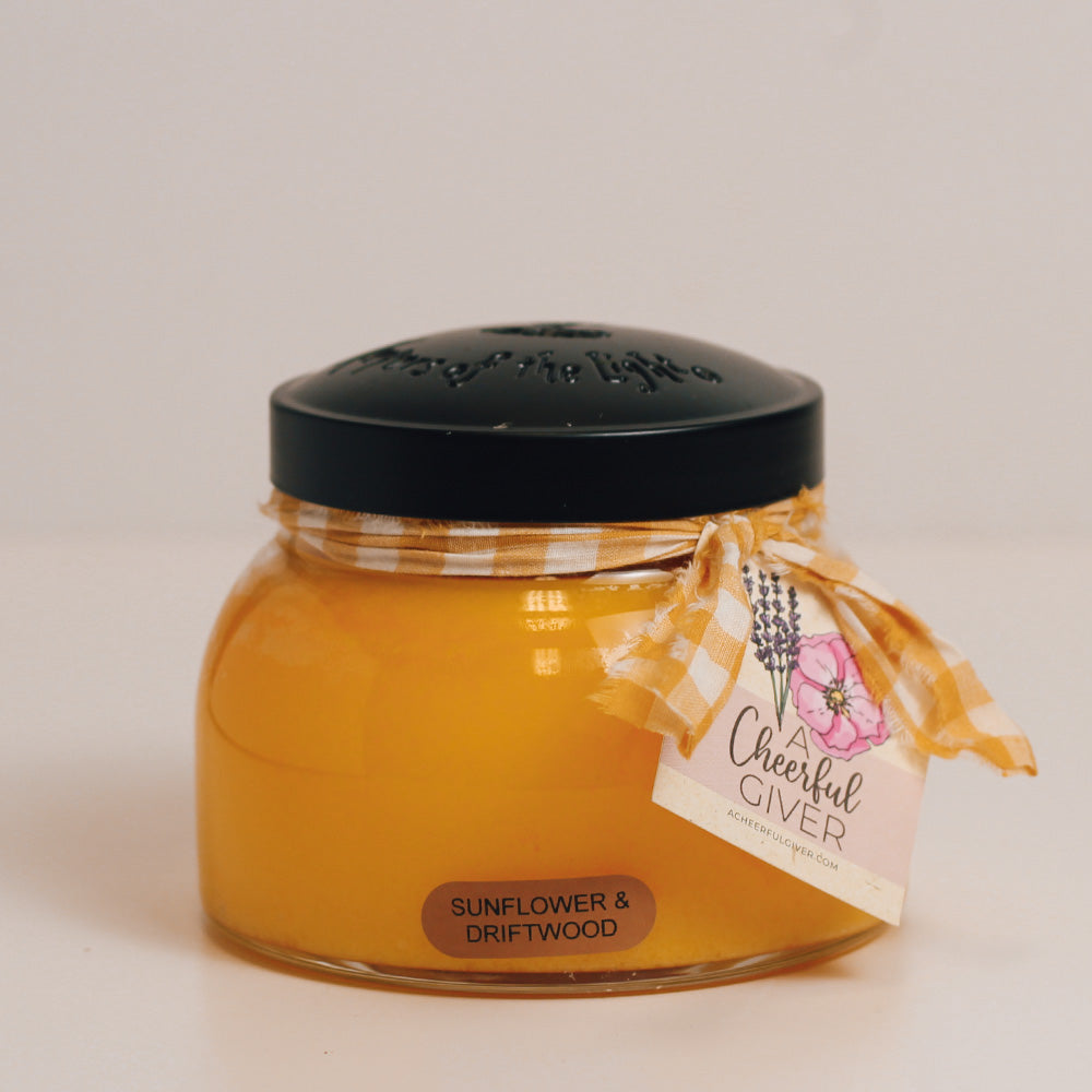 Sunflower & Driftwood - 22 oz Mama Candle