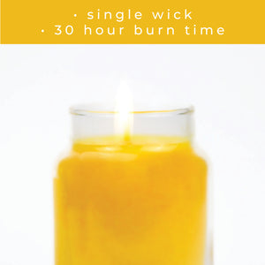 Sunflower & Driftwood - 6 oz Baby Candle
