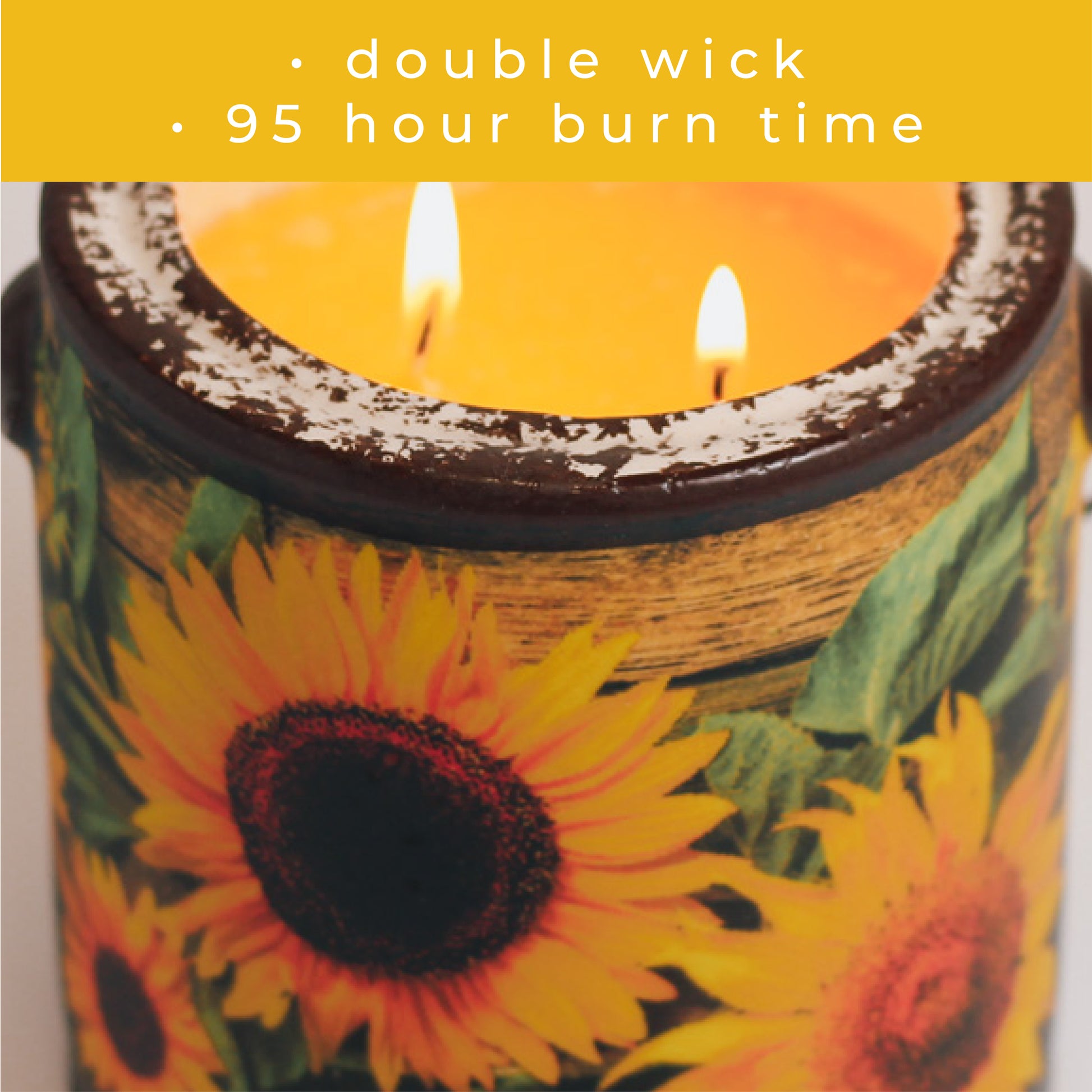Sunflower & Driftwood - Farm Fresh Candle
