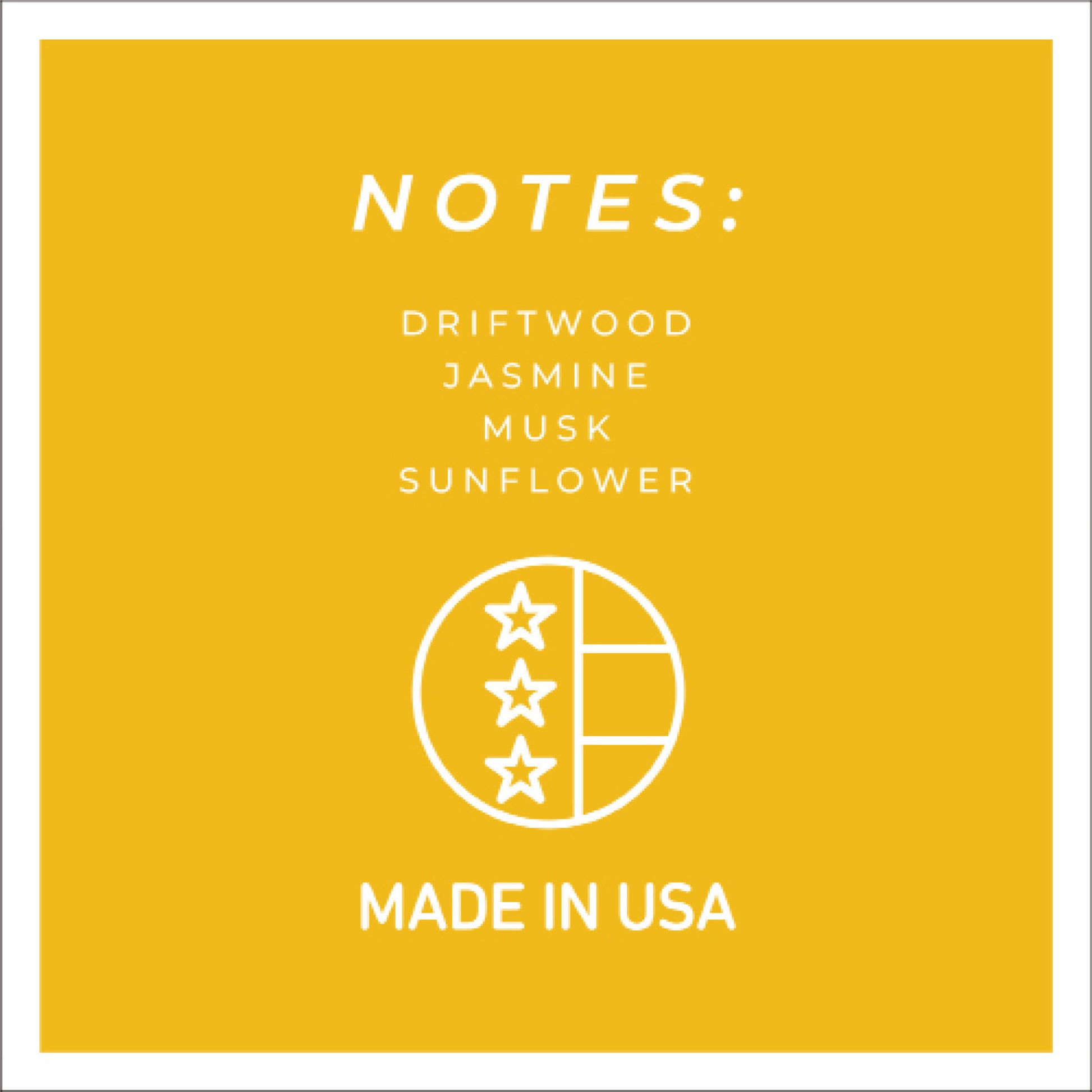 Sunflower & Driftwood - Farm Fresh Candle