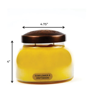 Sunflower & Driftwood - 22 oz Mama Candle