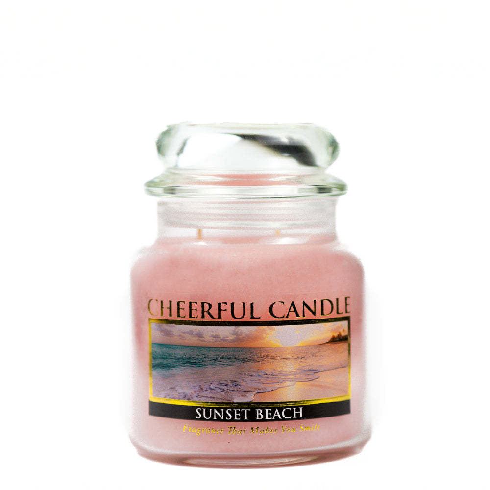 Sunset Beach - 16 oz Cheerful Candle