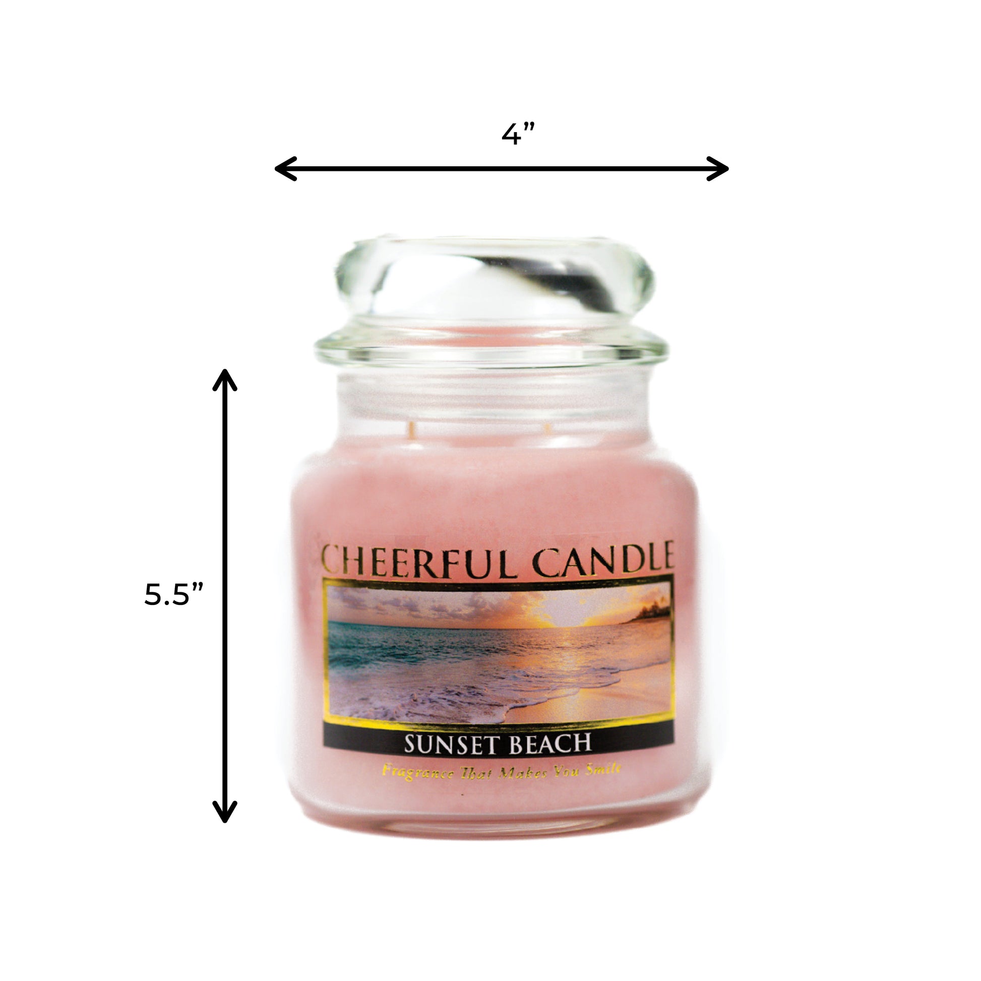 Sunset Beach - 16 oz Cheerful Candle