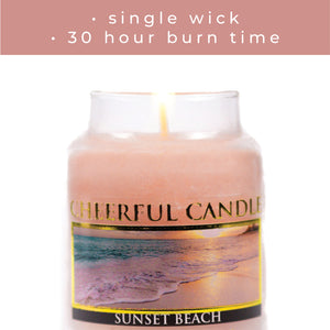 Sunset Beach - 6 oz Cheerful Candle