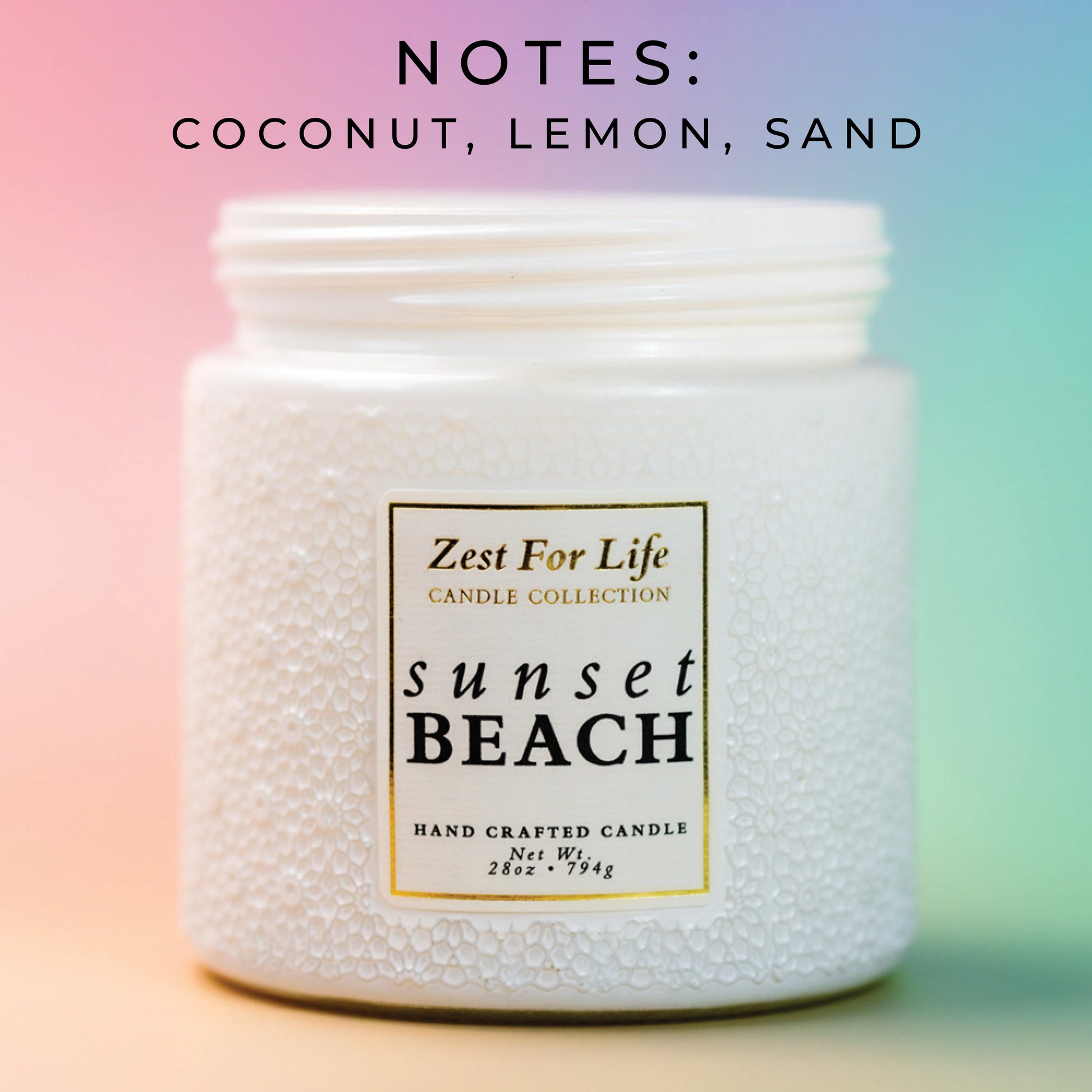 Sunset Beach - Zest For Life Candle
