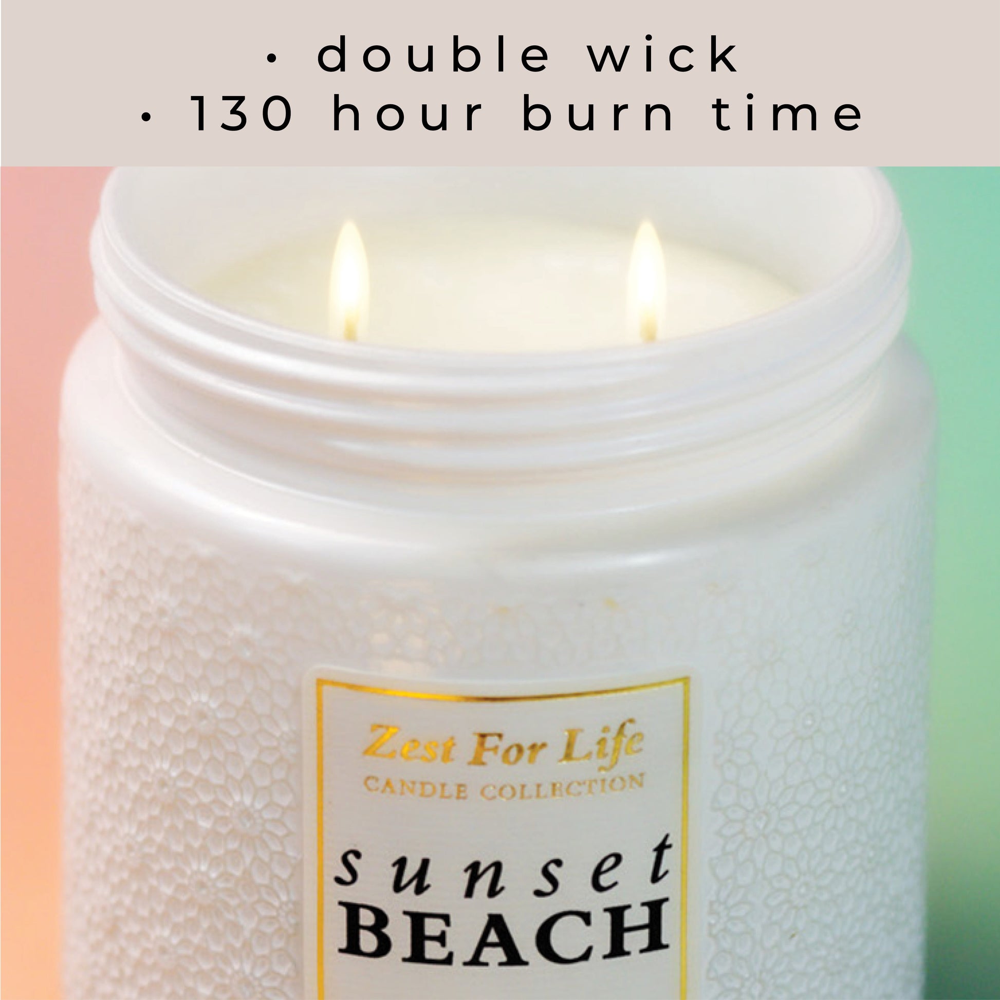 Sunset Beach - Zest For Life Candle