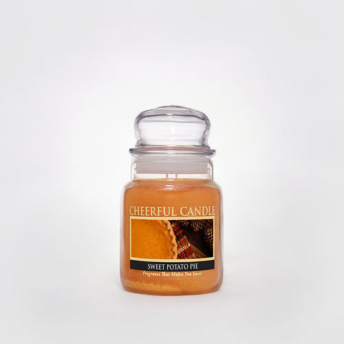 Sweet Potato Pie Scented Candle - 6 oz, Single Wick, Cheerful Candle