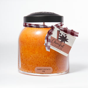 Sweet Potato Pie Scented Candle - 34 oz, Double Wick, Papa Jar