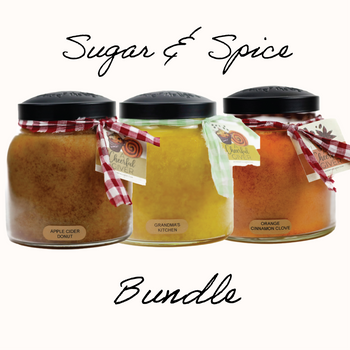 Sugar & Spice Papa Candle Bundle