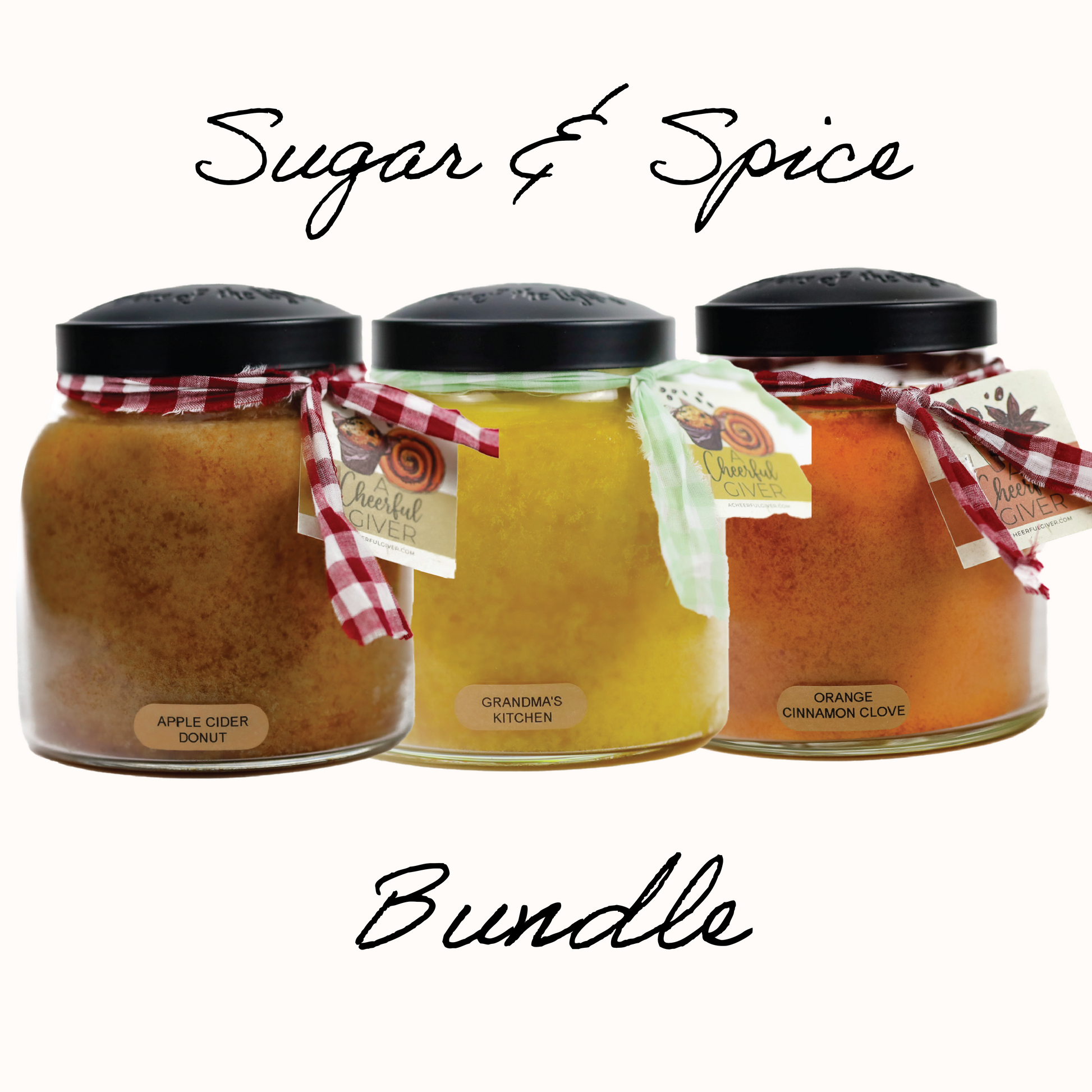 Sugar & Spice Papa Candle Bundle