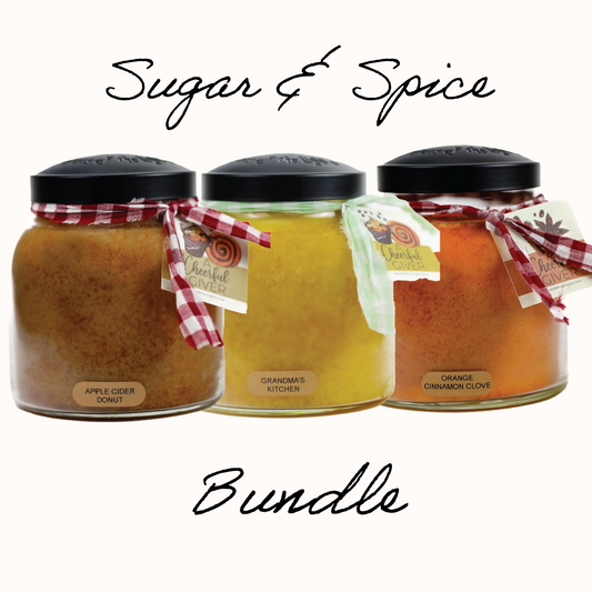Sugar & Spice Papa Candle Bundle