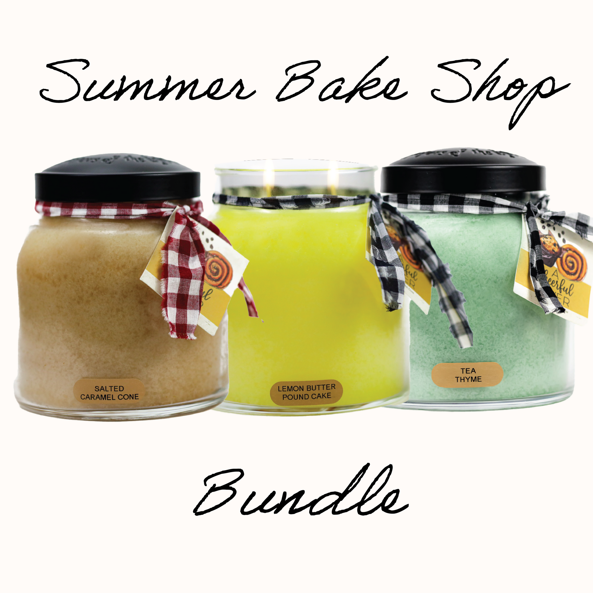 Summer Bake Shop Papa Candle Bundle