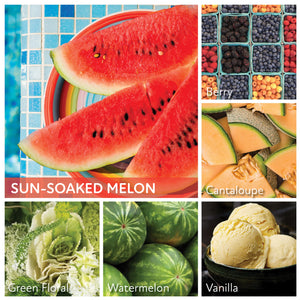 Sun-Soaked Melon - 6 oz Cheerful Candle