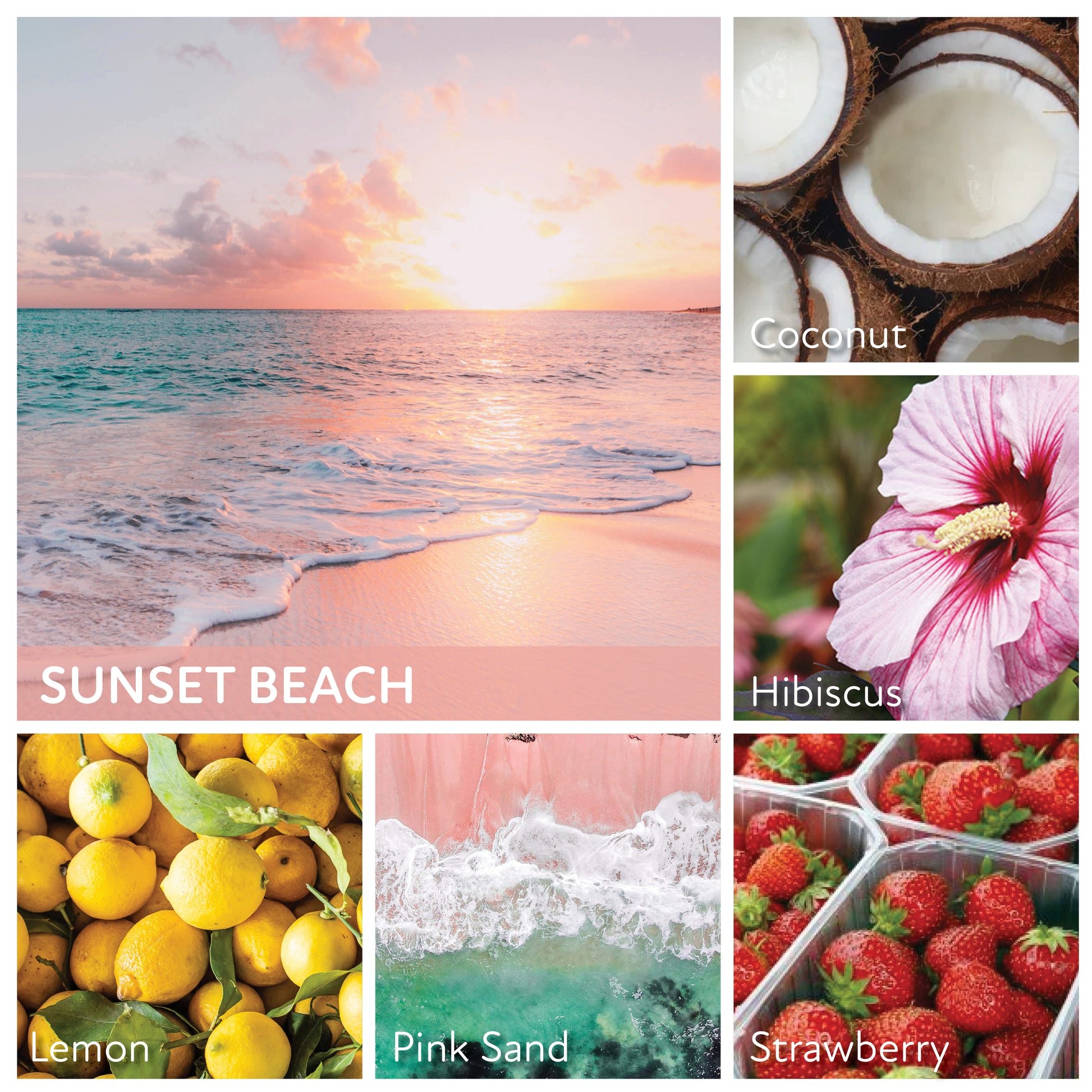 Sunset Beach - 6 oz Baby Candle