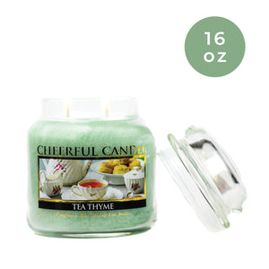 Tea Thyme - 16 oz Cheerful Candle - Product Image by A Cheerful Giver