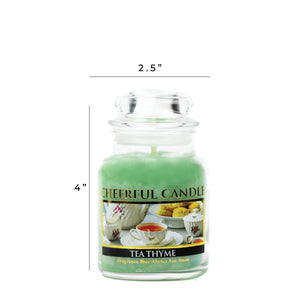Tea Thyme - 6 oz Cheerful Candle - Product Image by A Cheerful Giver
