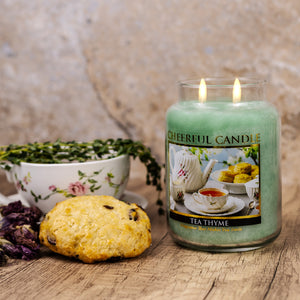 Tea Thyme - 24 oz Cheerful Candle - Product Image by A Cheerful Giver