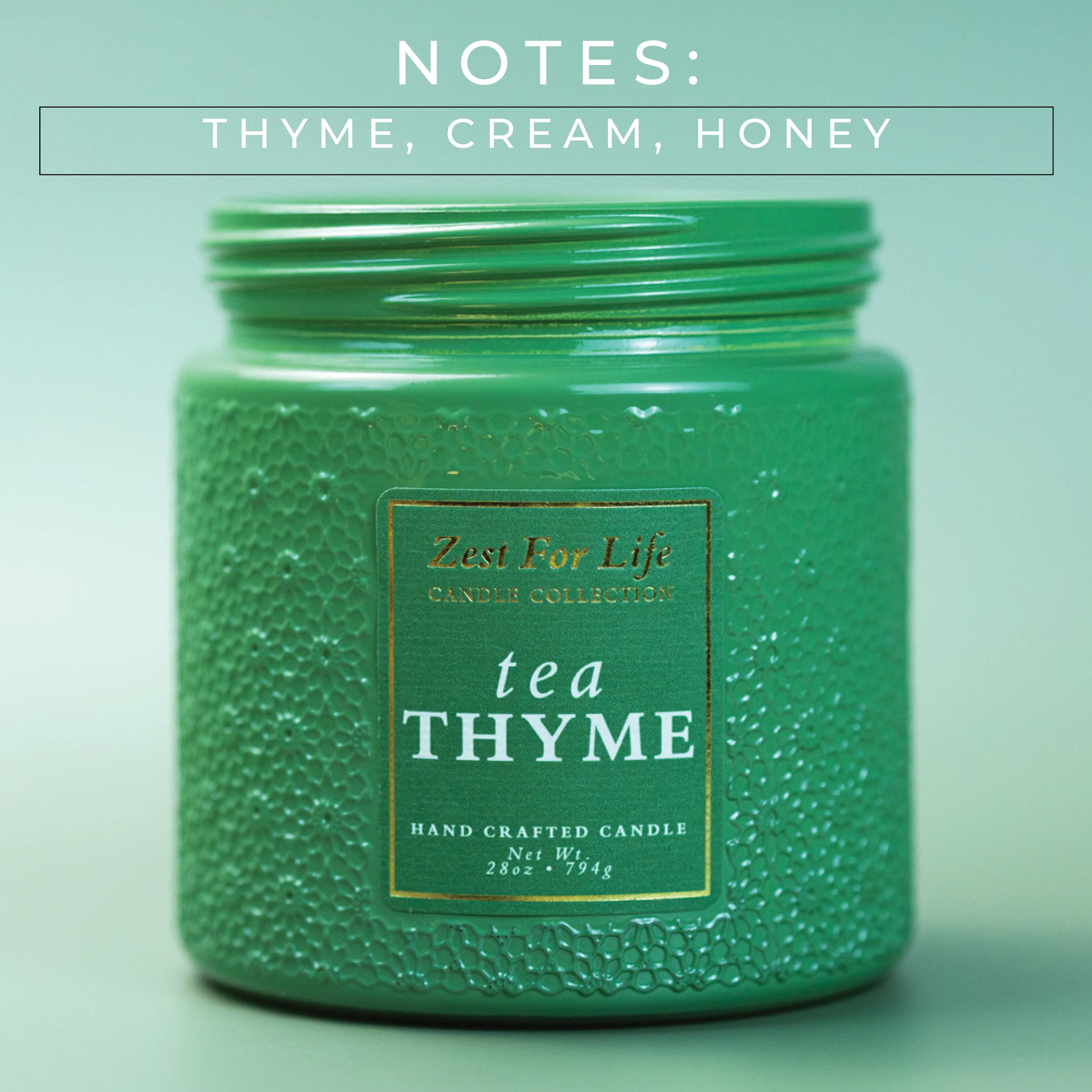 Tea Thyme - Zest For Life Candle