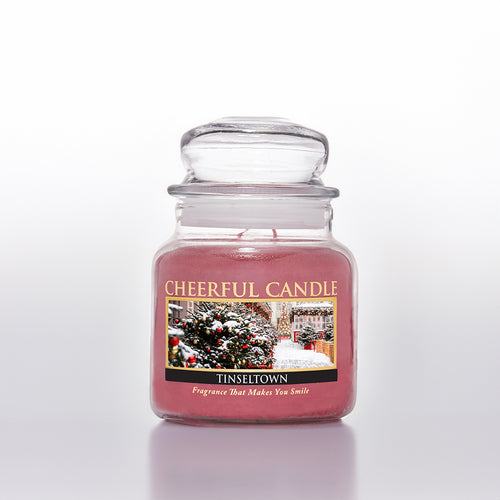 Tinseltown Scented Candle -16 oz, Double Wick, Cheerful Candle