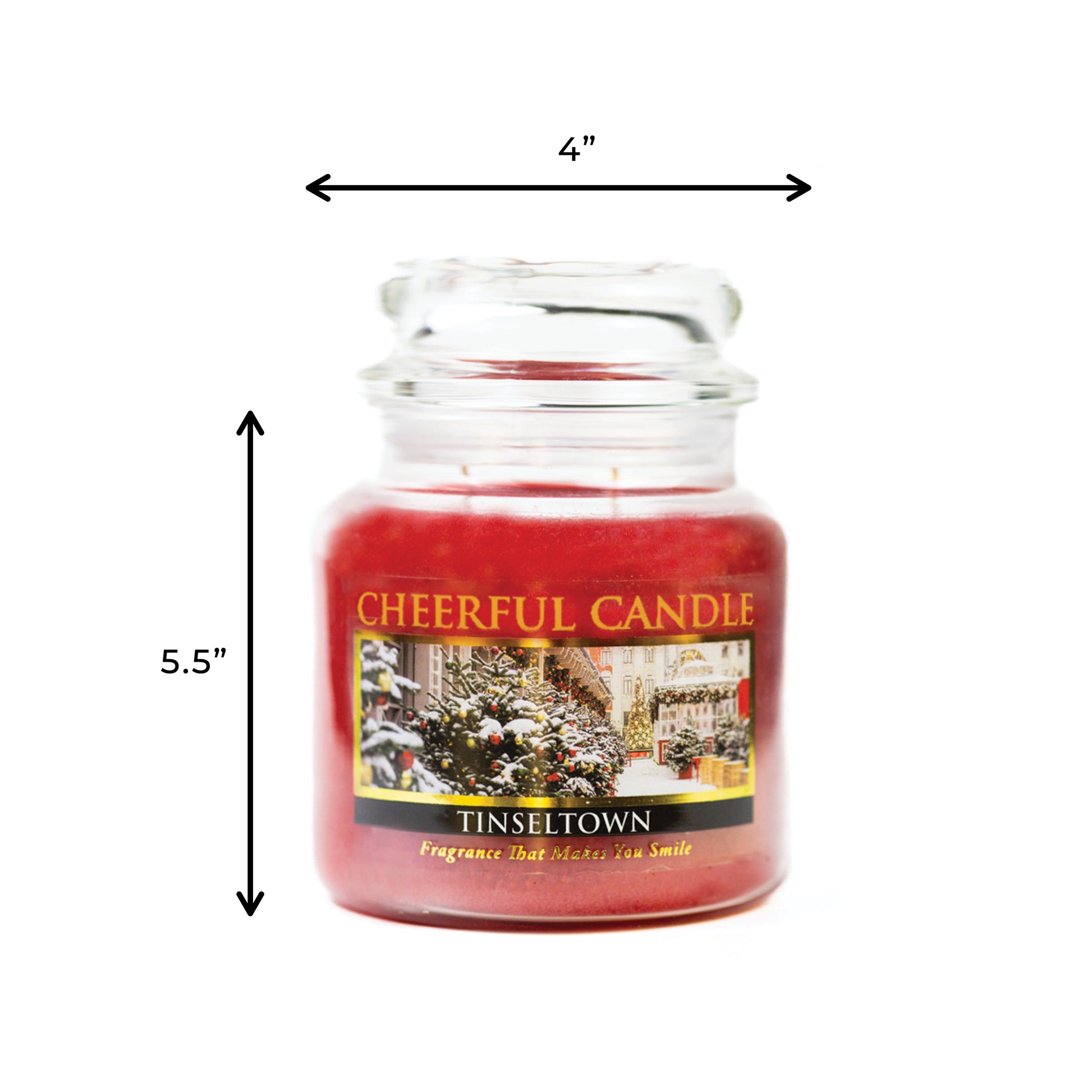 Tinseltown - 16 oz Cheerful Candle