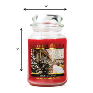 Tinseltown - 24 oz Cheerful Candle