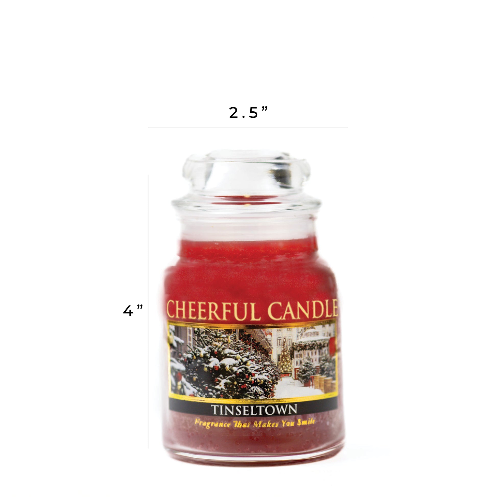 Tinseltown - 6 oz Cheerful Candle