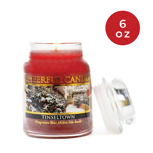 Tinseltown - 6 oz Cheerful Candle