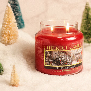 Tinseltown - 16 oz Cheerful Candle