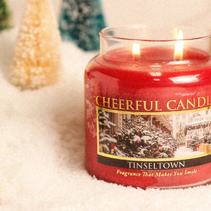 Tinseltown - 16 oz Cheerful Candle