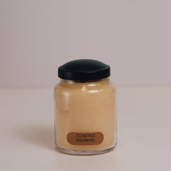 Toasted Eggnog Scented Candle - 6 oz, Single Wick, Baby Jar