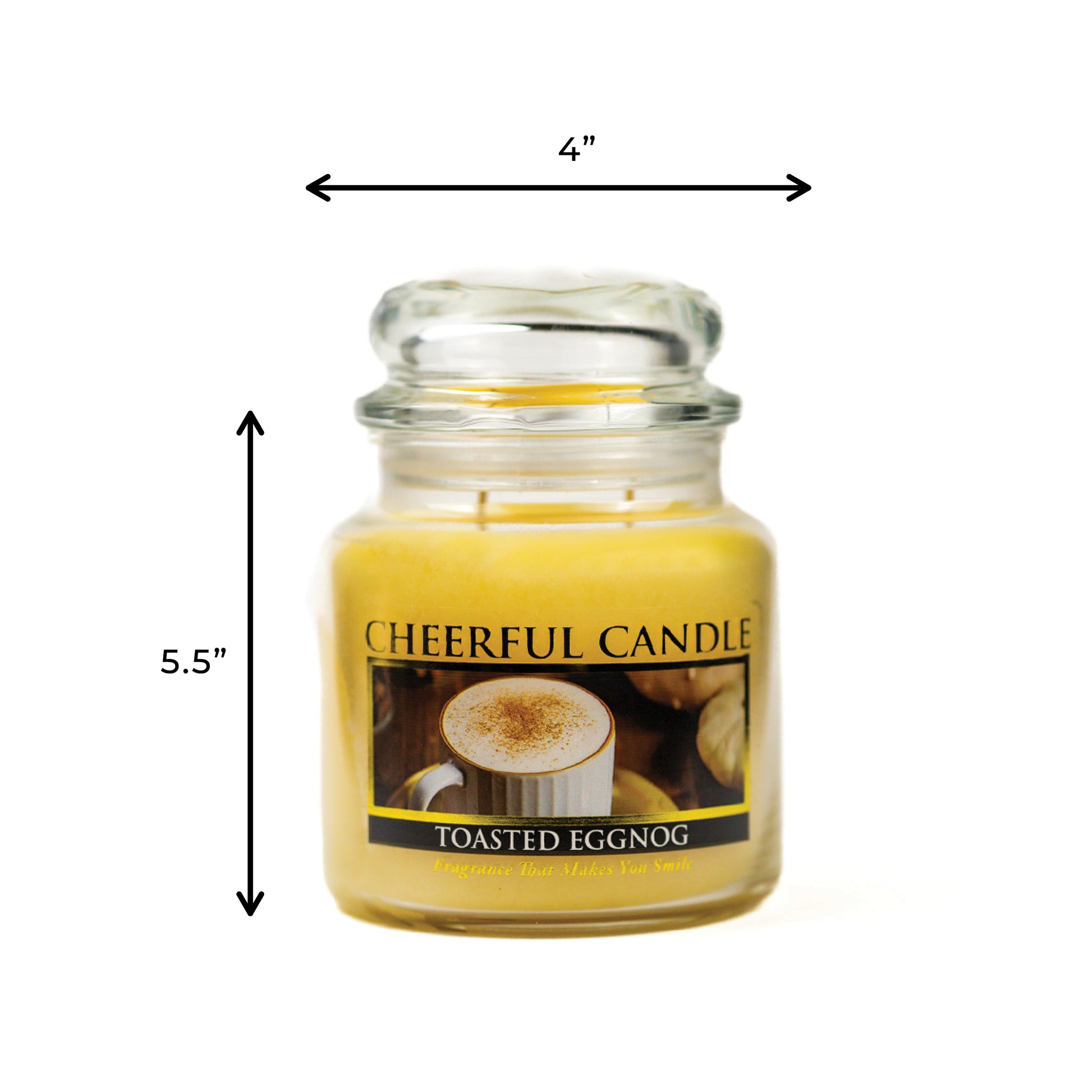 Toasted Eggnog - 16 oz Cheerful Candle