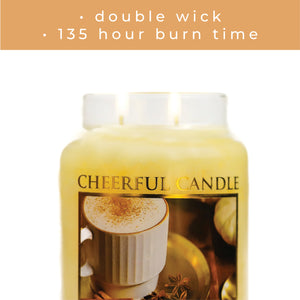 Toasted Eggnog - 24 oz Cheerful Candle